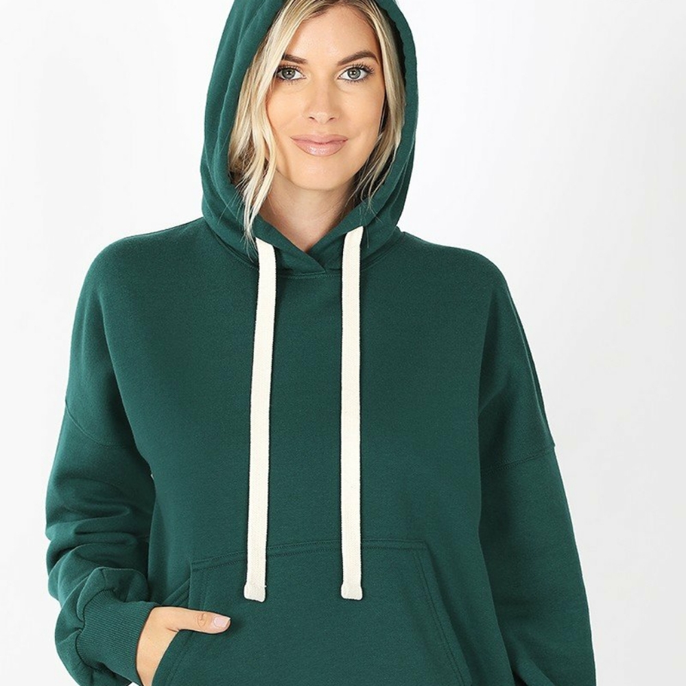 Hunter Green Hoodie Sweatshirt
